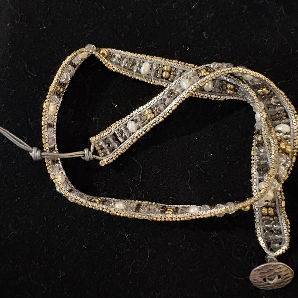 Silpada Mixed Metal Beaded Bracelet
